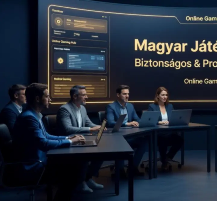 Prémium sötétkék-arany stílusú digitális játéktér illusztráció